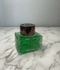 Avon LEATHER Cologne Splash 2oz New Sealed Decorative Glass Bottle