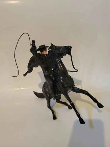 Vintage 1959 Marx 8" Zorro and Tornado figure set (COMPLETE)