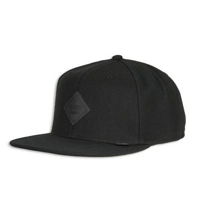 Djinns Snapback Monochrome Baseball Cap Hat Black One Size S-XL