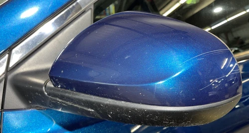 20-24 BUICK ENCORE GX Door Mirror Left BLUE 693D W/ BLIND SPOT W/O SURROUND VIEW