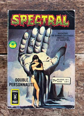 SPECTRAL #7 & 8/1980/French Pocket Comic/DC Horror & Swamp Thing reprints/320 pp