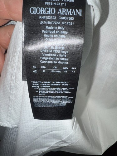 Giorgio Armani Men’s Button Down - Picture 8 of 8