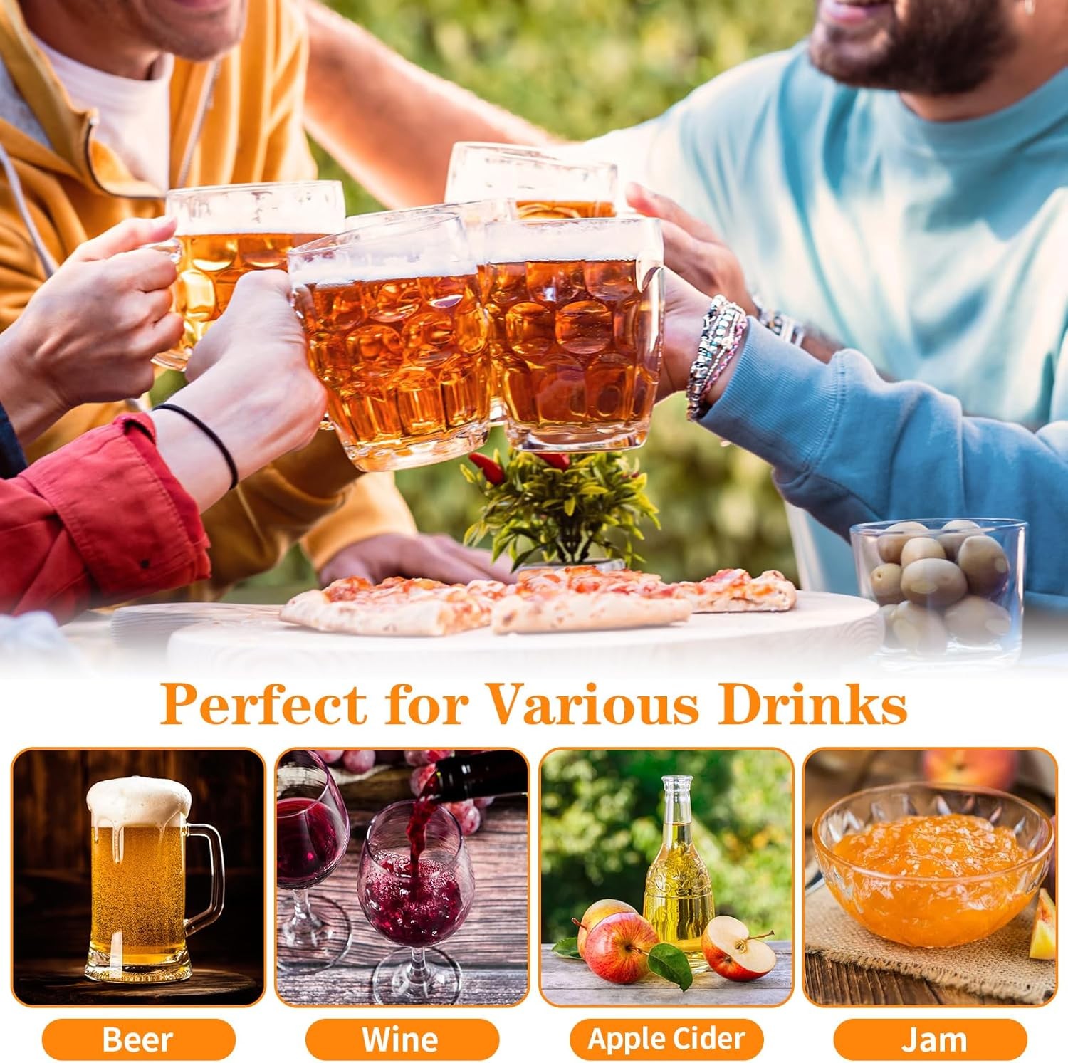 2 Pack XL Brew Bags, with Drawstring Reusable Straining Bag for Beer Wine Making