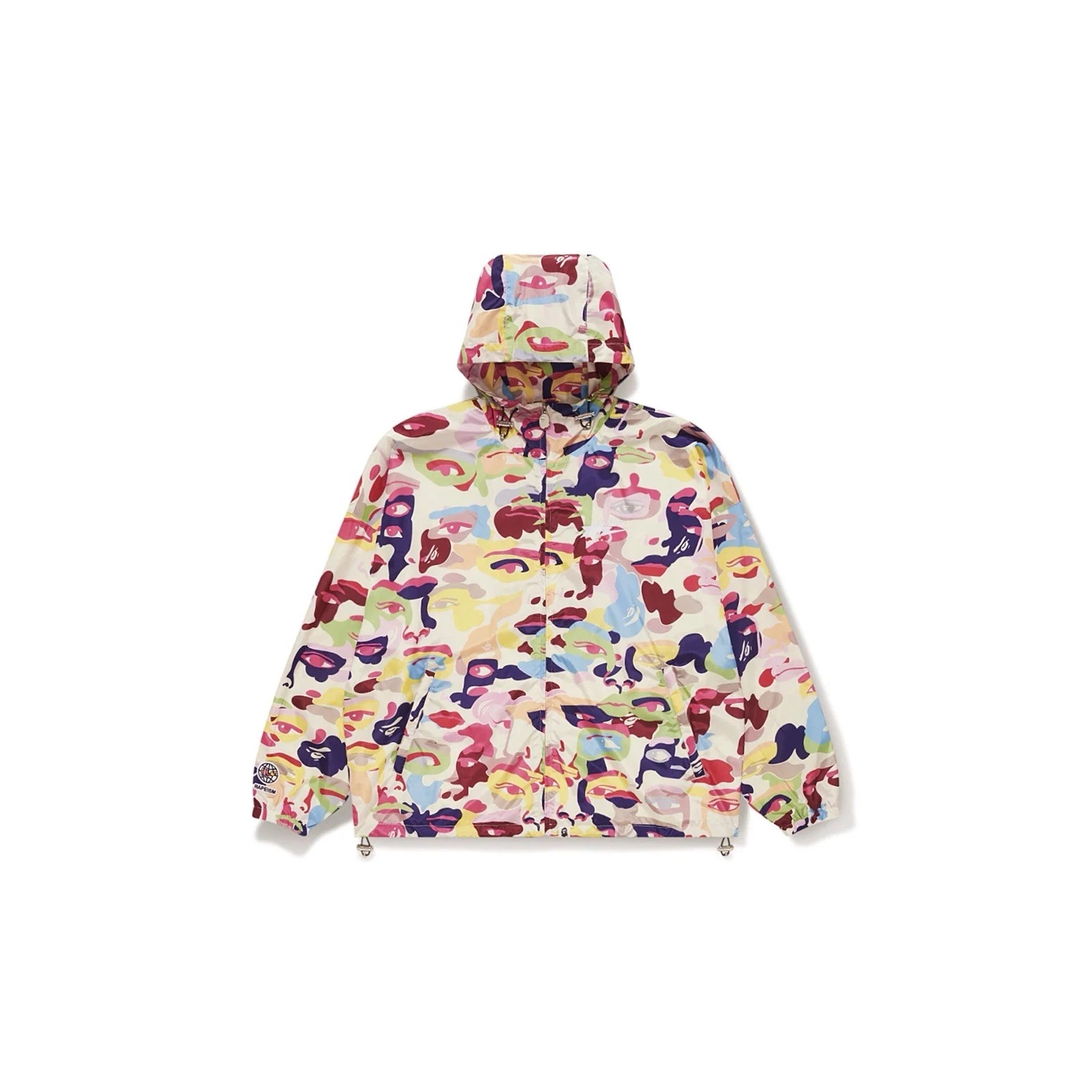 A BATHING APE (BAPE) Giacca leggera A BATHING APE Bape x Kidsuper mimetica "Multi taglia L *VENDITORE USA*