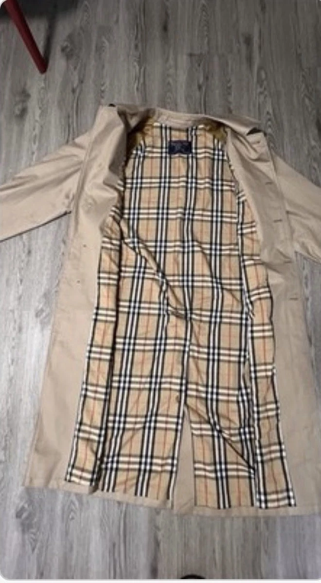Gabardina Burberry Camden beige vintage, talla XL