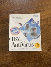 1996 IBM Antivirus 2.4 Windows 95, Os/2 Warp, Windows And Dos Sealed