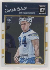 2016 Donruss Optic Rookies Derek Watt #114 01wi