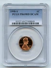 1998-S Lincoln Memorial Cent Proof — photo from another recent sale