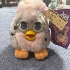 New 1999 Furby Buddies "No Worry" Plush Bean Bag Tiger Electronic Animal AR341