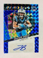 Jonathon Brooks /99 - 2025 Panini Mosaic In Focus Signatures Blue #20 - Auto SP