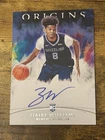 Ziaire Williams 2021-22 Panini ORIGINS RC AUTO Card # RA-WIL GRIZZLIES