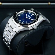 Audemars Piguet Royal Oak Jumbo Extra Thin 39 Titanium Platinum 15202IP Complete 6