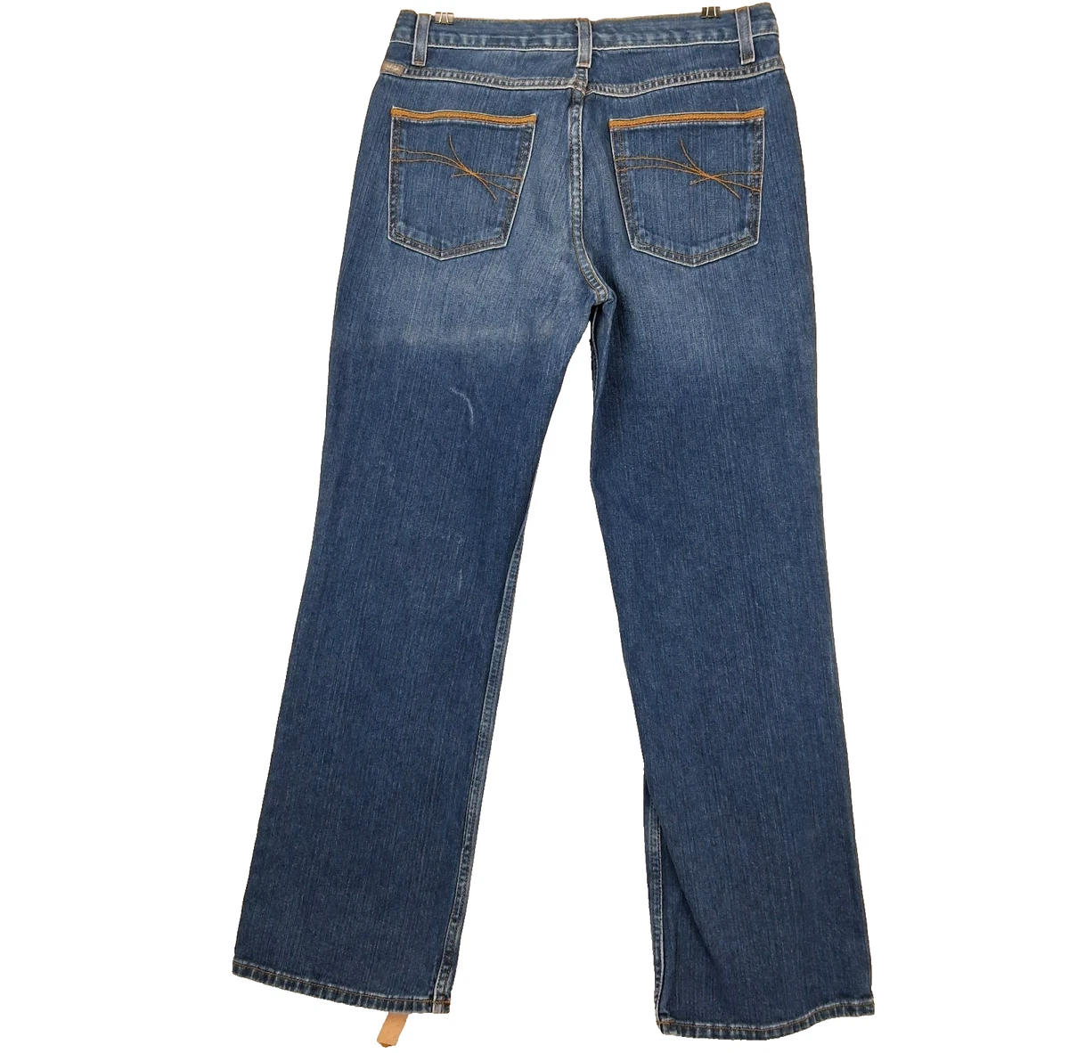 Jean en coton écru uni avec une coupe bootcut et des poches à rabat à l'avant ONLY - CCV Mode