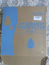 3 in Lot -  10" x4.5" Big Blue Whole House Water Sediment Filters