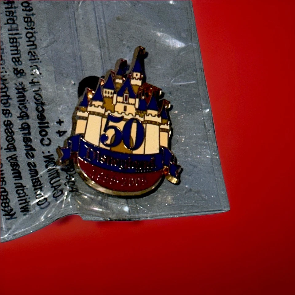 Disneyland 50Th Anniversary Cast Member Exclusive Lapel Pin – 1955 To 2005 - Image 2 of 4