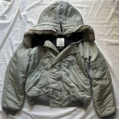 希少色　USA製　スピワック　N-2B 80s 42 シルバー 90's spiewak n2b flight jacket silver