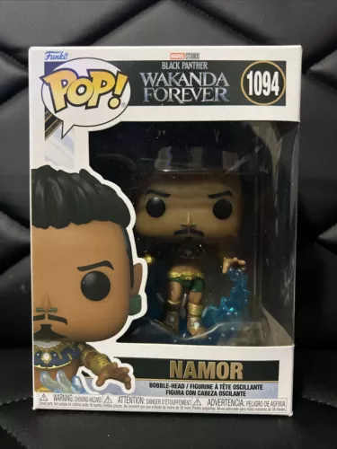 Funko Pop! Marvel Pantera Negra Wakanda Forever Namor #1094 ¡con protector!