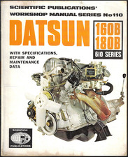 Datsun 160B 180B / 610 Series - Auto & Manual - SP Service & Repair Manual