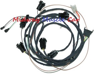 rear body tail lamp light wiring harness 65 66 67 Buick ... 1966 buick skylark wiring harness 