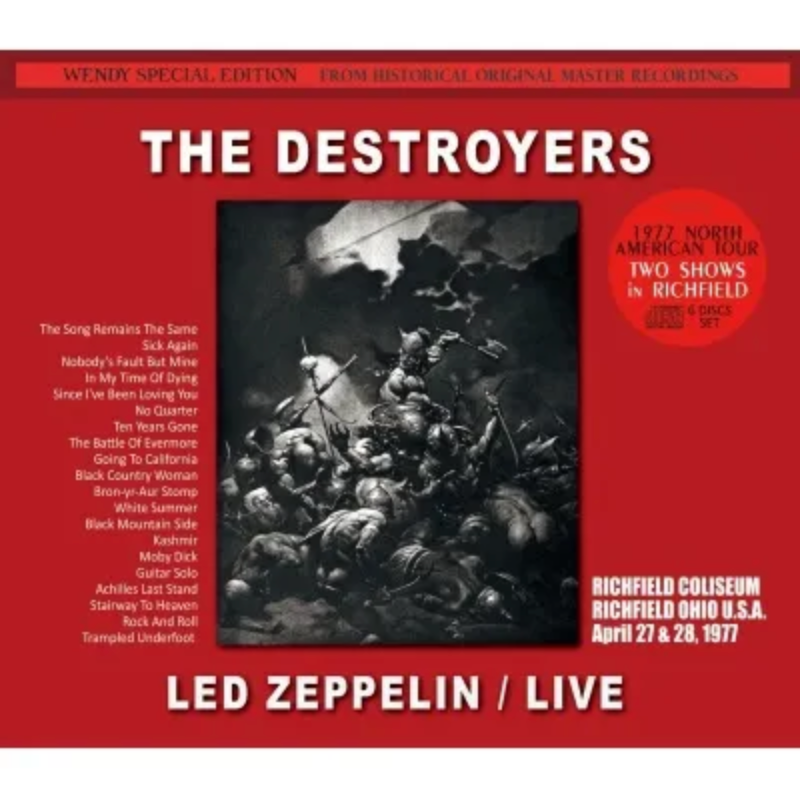 洋楽 Led Zeppelin / The Destroyer 1969 Led Zeppelin - 1969-07-20 - The Destroyer 1969 (Tarantura