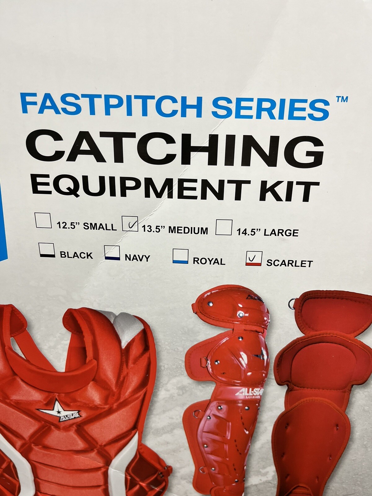 AllStar Fastpitch Series CKW13.5PS Intermediate Catcher's Gear Set