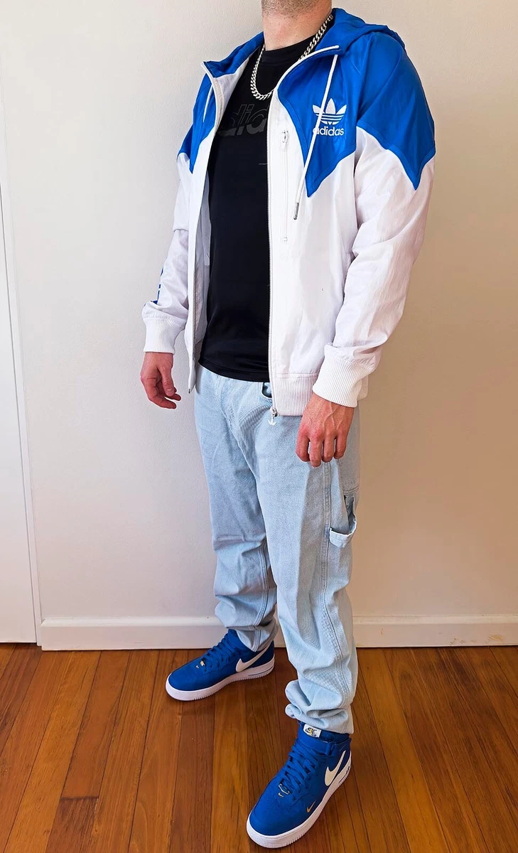 Karl kani og denim windbreaker deals blue