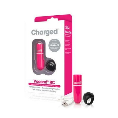 Screaming O Charged Vooom Remote Control Bullet - Pink