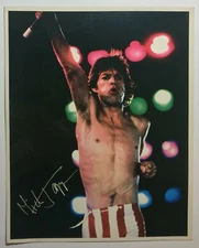MICK JAGGER The Rolling Stones 1983 Freezz Frame 8 X 10 Color Photo