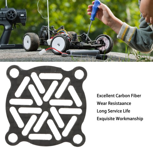 New 30x30mm Cooling Fan Cover Carbon Fiber RC Electric Motor Fan Heat Dissipatat - Picture 4 of 12