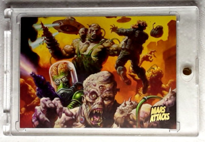 2013 Topps Mars Attacks! Invasion Gold Foil Card 47 SCIENCE-UNLEASHED