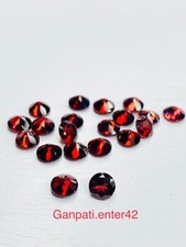 Garnet Loose Gemstone Faceted Round Cut 3x3 mm Natural Calibrated 8 Pcs Lot E7