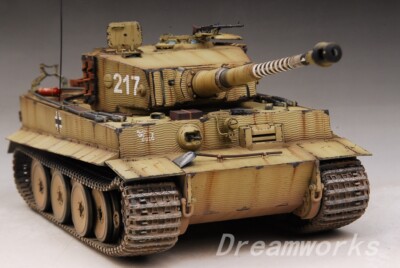 Award Winner Built 1/35 Legendary ACE Otto Carius Tiger 217 +2PE +