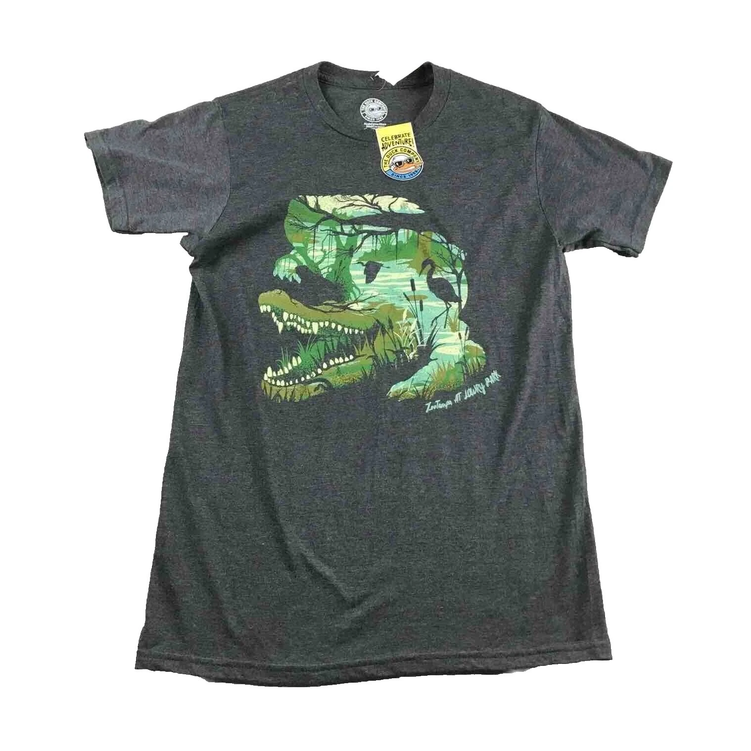 Duck Solid Regular Short Sleeve T-Shirts for Men