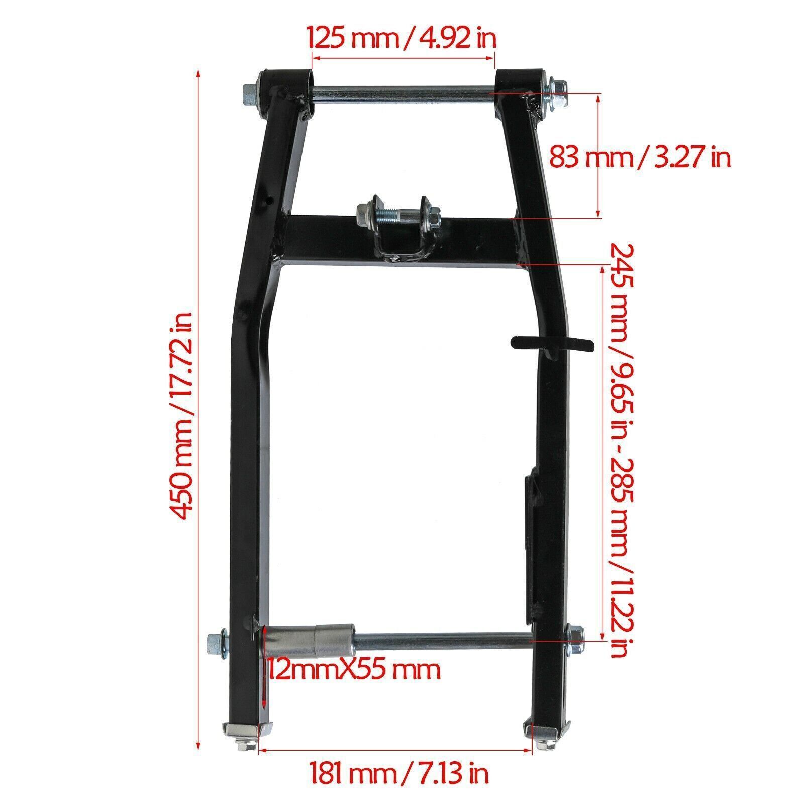 14'' +12'' Wheels Tire Swing Arm Brake Kit Pit Dirt Bike 90cc 110cc