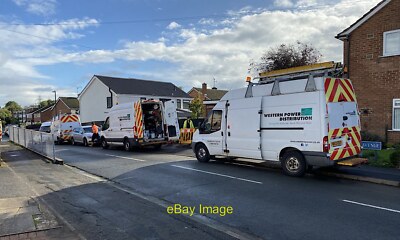 Photo 6x4 Lidl store getting its power supply from Maynard Avenue Warwick c2021