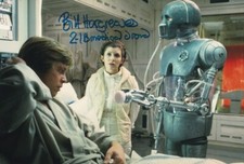 BILL HARGREAVES signed Autogramm 20x30cm STAR WARS in Person autograph COA
