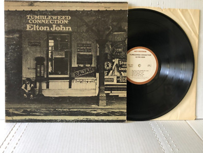 Elton John TUMBLEWEED CONNECTION 1977 MCA Brown label gatefold