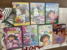 7 NEW (2 BOX SETS) DVDs: NICK JR. & NICKELODEON: DORA, MAX & RUBY, RAINBOW RANGE