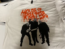 NEW HOK 2024 5XLARGE HOUSE OF KRAZEES TOUR MERCH 5XL SHIRT WHITE 31