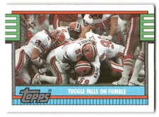 Jessie Tuggle 1990 Topps #514 Atlanta Falcons FOOTBALL