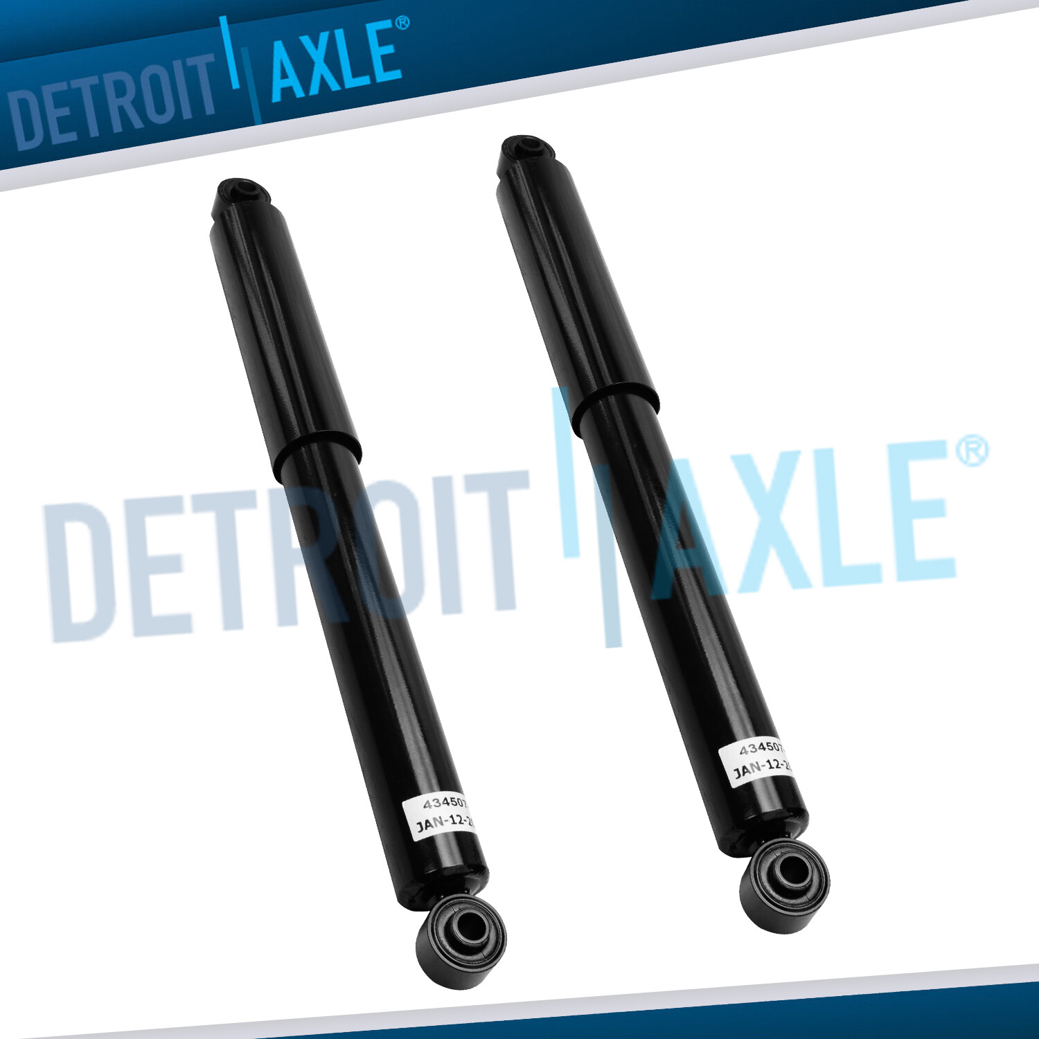 (2) REAR Shock Absorbers for 20072016 2017 2018 Chevy GMC Silverado