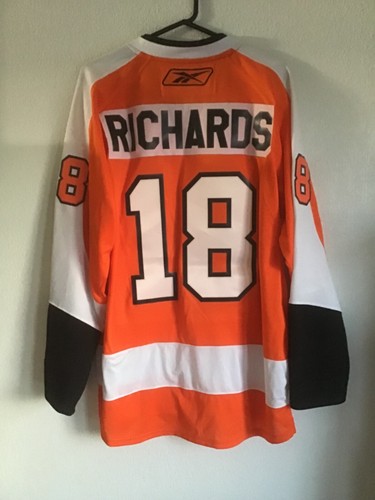 Reebok NHL Heimtrikot Philadelphia Flyer Mike Richards orange Gr. L - Bild 5 von 6