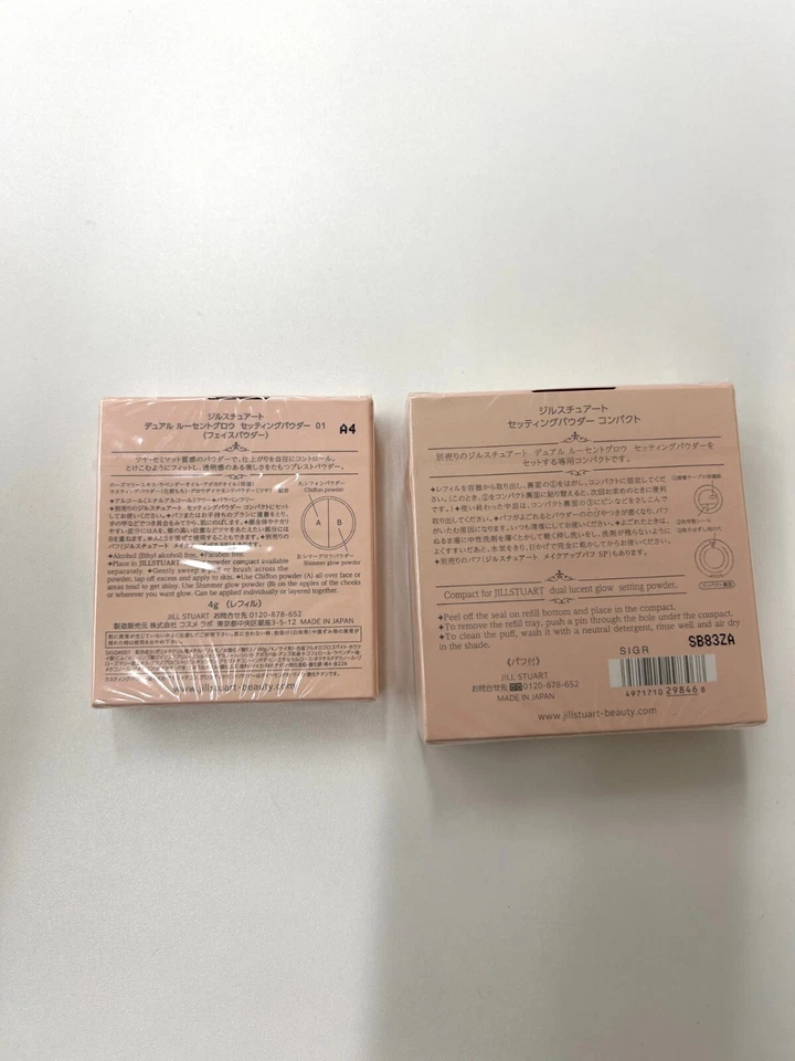 JILL STUART Glow Setting Powder 01 Refill + Case Lucent Beigie [Japan Authentic] - Image 4 of 4