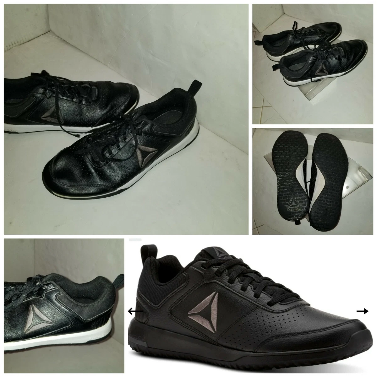 Reebok CXT Cross Training Shoe Mens 11 Black Running Casual