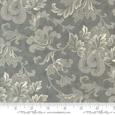 Moda COLLECTIONS ETCHINGS Charcoal 44335 15 Quilt Fabric By The Yard