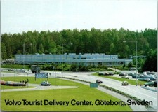 Vtg Volvo Tourist Delivery Center Goteborg Sweden Postcard