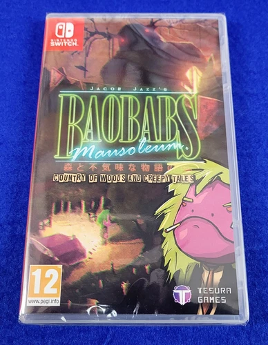 Nintendo Switch BAOBABS MAUSOLEUM Country Of Woods & Creepy Tales PAL EXCLUSIVE