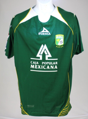 Leon FC Jersey 100% Authentic Pirma Size Large 2008-2009 T | eBay
