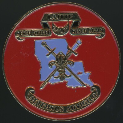 FBI Louisiana Joint Terrorism Task Force JTTF Challenge Coin