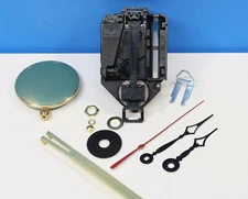 TAKANE Mini Quartz Battery Clock Movement 3/4" Shaft Small Pendulum ELI TERRY